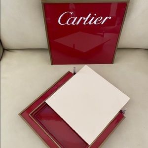 Cartier Display with hidden storage